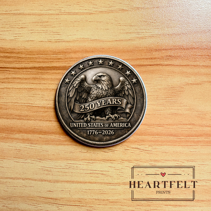 USA 250 Years Round Bottle Opener Fridge Magnet – Patriotic Magnetic Bottle Opener Made in USA